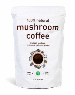 Грибной кофе Mushroom Coffee 10 в 1 (с ежовиком, чагой, рейши), 454 г 3011593916 фото