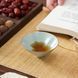 Керамическая пиала мастера Жу Яо &laquo;Фу Лу&raquo; (Тыква-горлянка), небесно-голубая, 60 мл 1014997465218 фото 4