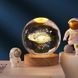 Світильник 3D кришталева куля Чумацький шлях В подарунковій коробці 352 фото 2