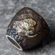 Чашка для чайної церемонії з лотосом 100 мл Коричневий