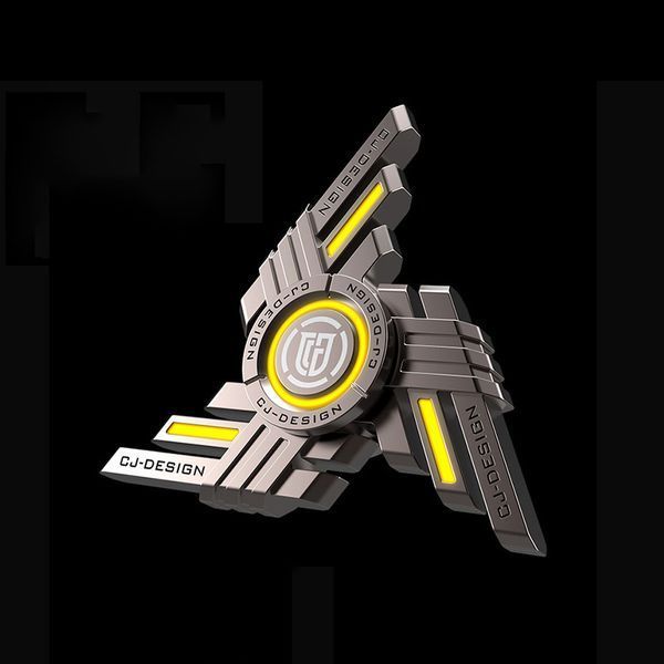 Металевий багатофункціональний спінер-дзиґа CJ-Design Commander Помаранчевий copy_2_775468975978 фото