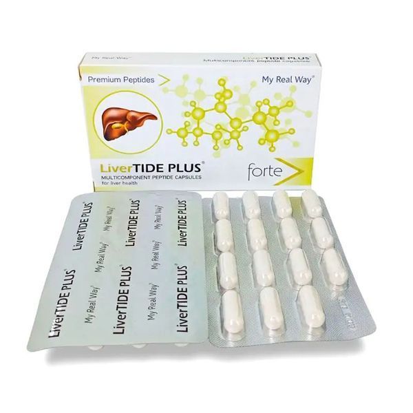 LiverTIDE PLUS Forte пептидний комплекс ЛівертайД ПЛЮС для печінки 1171014818 фото