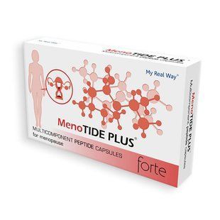 Meno TIDE PLUS forte пептидный комплекс для женщин, МеноТАЙД ПЛЮС фортепри менопаузе 1171021236 фото