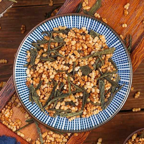 Японский чай Генмайча (Genmaicha) Зеленый чай с обжаренным рисом 10 г copy_1_674586598587957 фото